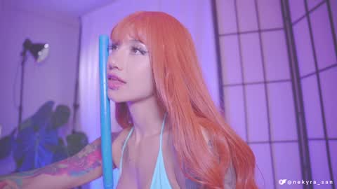 Snapshot of nekyra_san chatting on January 31, 2025, 11:45 pm Mely Birthday party saturday night BYO online show from January 31, 2025, 11:45 pm