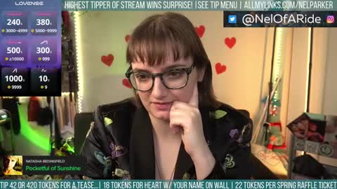 Nel Parker online show from February 16, 2025, 3:58 am