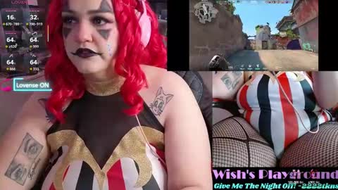 Snapshot of nevermakeawish chatting on October 8, 2025, 5:38 am Wishs Playground online show from October 8, 2025, 5:38 am