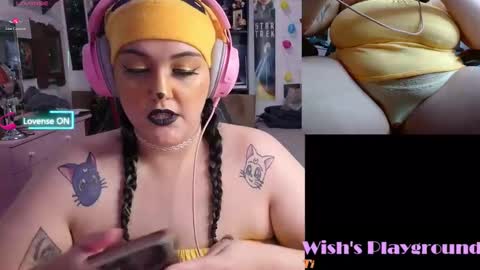 Snapshot of nevermakeawish chatting on October 9, 2025, 6:11 am Wishs Playground online show from October 9, 2025, 6:11 am