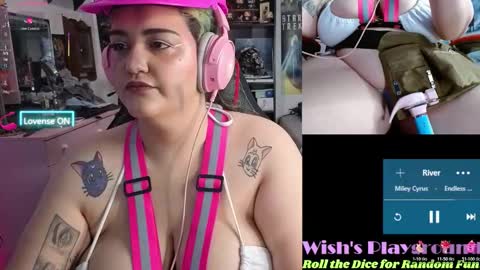 Snapshot of nevermakeawish chatting on October 24, 2025, 5:26 am Wishs Playground online show from October 24, 2025, 5:26 am