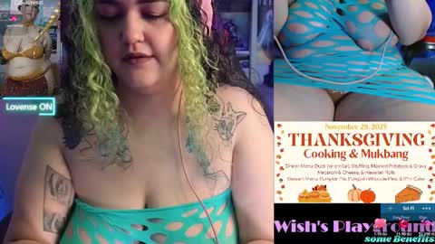 Snapshot of nevermakeawish chatting on November 21, 2025, 7:40 am Wishs Playground online show from November 21, 2025, 7:40 am