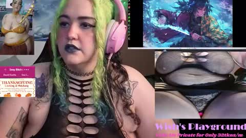 Snapshot of nevermakeawish chatting on November 25, 2025, 8:47 am Wishs Playground online show from November 25, 2025, 8:47 am