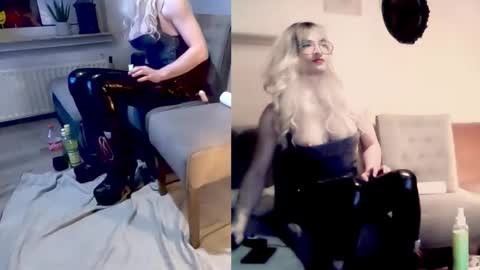 Snapshot of newwetcouple chatting on February 16, 2026, 12:29 am NylonHeelFreaks online show from February 16, 2026, 12:29 am