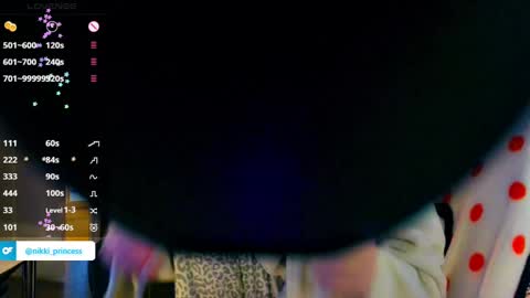 Snapshot of nikkiprincess chatting on February 18, 2025, 2:05 am Schedule IN BIO online show from February 18, 2025, 2:05 am