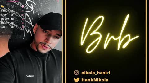 Nikola Hank online show from May 14, 2026, 7:04 am