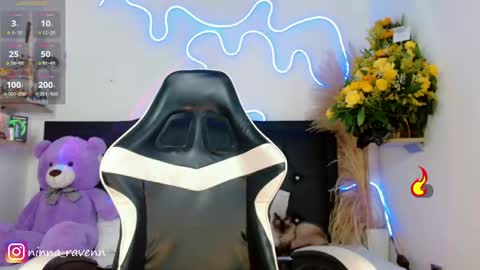 Snapshot of ninna_raven chatting on April 21, 2026, 9:28 pm Ninna online show from April 21, 2026, 9:28 pm