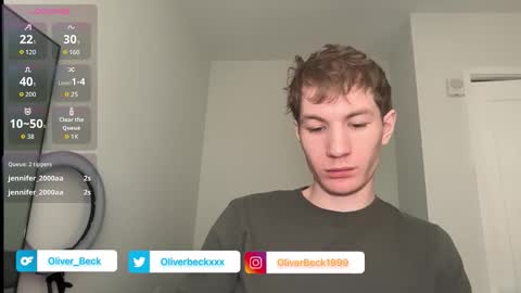 Oliver Beck online show from February 10, 2026, 8:24 pm