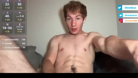 Snapshot of oliver_beck chatting on June 8, 2026, 2:45 am Oliver Beck online show from June 8, 2026, 2:45 am