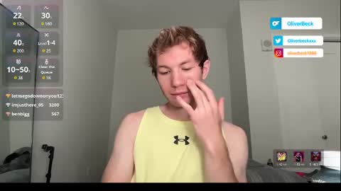 Snapshot of oliver_beck chatting on June 14, 2026, 6:21 pm Oliver Beck online show from June 14, 2026, 6:21 pm