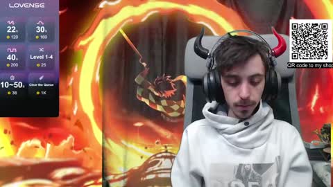 Snapshot of oni_hoshi chatting on February 8, 2025, 1:33 pm Oni hoshi online show from February 8, 2025, 1:33 pm