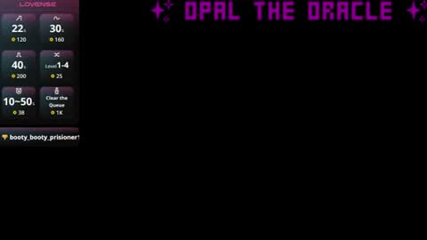 Snapshot of opaltheoracle chatting on June 16, 2026, 4:37 am Opal online show from June 16, 2026, 4:37 am