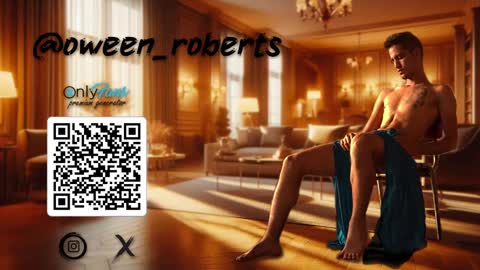 Snapshot of oween_roberts chatting on January 27, 2025, 2:20 am Oween online show from January 27, 2025, 2:20 am