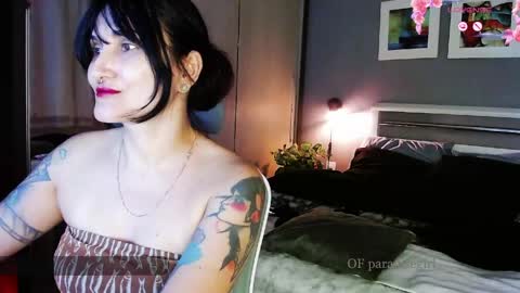 My alter ego Betinna Flowers - a tattooed Miss  -   Are you missing me come in here  -  online show from April 23, 2026, 9:50 pm