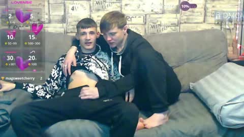 Max tall dark-haired guy with tattoos and Phil blond-haired online show from April 18, 2026, 1:31 am