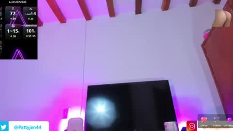 Snapshot of patty_jen44 chatting on July 17, 2026, 11:42 pm Hi Pvt open Moans from lovense tell me Fav 113366 Especial leve33 online show from July 17, 2026, 11:42 pm