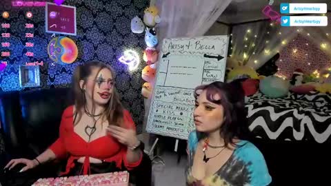 ArtsyHeartsyy online show from January 11, 2025, 4:48 am