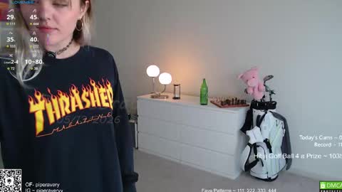 Snapshot of petitebrat chatting on May 13, 2026, 1:30 pm PiperAvery online show from May 13, 2026, 1:30 pm