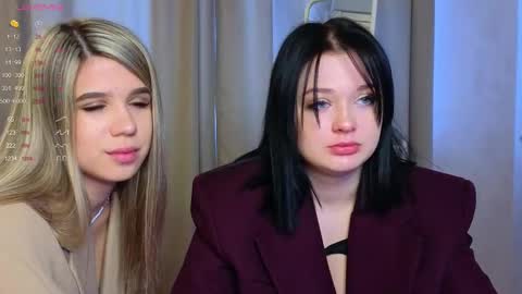Lora black  and Lili blonde welcome you here online show from March 4, 2025, 8:35 am