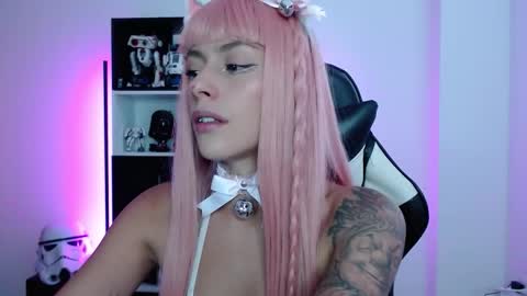 Snapshot of pinkcatlive chatting on October 8, 2025, 7:55 pm Emily online show from October 8, 2025, 7:55 pm