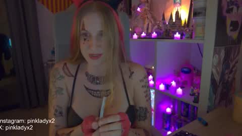 pinkladyx2 online show from October 30, 2025, 11:16 pm