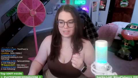 Snapshot of plutoprincess69 chatting on March 9, 2025, 6:06 am Pluto Princess online show from March 9, 2025, 6:06 am