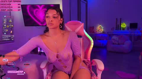 Snapshot of princess_cece chatting on February 22, 2025, 4:07 am Cece NEXT LIVESTREAM -- DEC. 4th 7 PM CST online show from February 22, 2025, 4:07 am