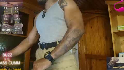 Snapshot of proudlyblack30 chatting on June 17, 2026, 1:34 pm sergeant. online show from June 17, 2026, 1:34 pm