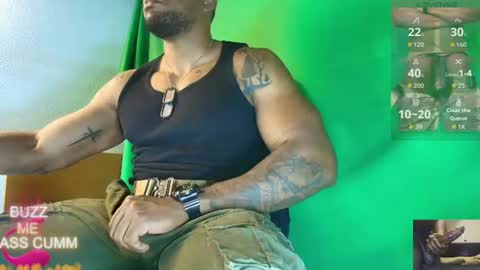 Snapshot of proudlyblack30 chatting on June 26, 2026, 1:37 pm sergeant. online show from June 26, 2026, 1:37 pm