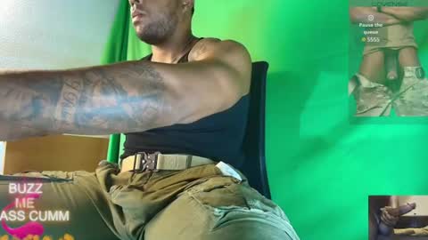 Snapshot of proudlyblack30 chatting on July 2, 2026, 2:12 pm sergeant. online show from July 2, 2026, 2:12 pm
