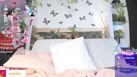 Snapshot of purplelilith3 chatting on February 4, 2025, 7:44 pm Purple Lilith online show from February 4, 2025, 7:44 pm