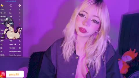 Purple Lilith online show from May 24, 2026, 6:07 am