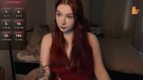 Snapshot of redhaired_kitty chatting on September 16, 2025, 12:39 pm Lina online show from September 16, 2025, 12:39 pm