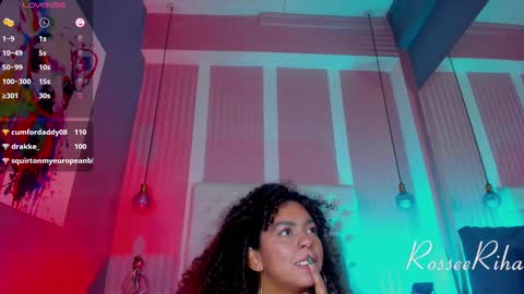 Snapshot of rihanna_rose chatting on February 23, 2025, 11:22 am Riha online show from February 23, 2025, 11:22 am