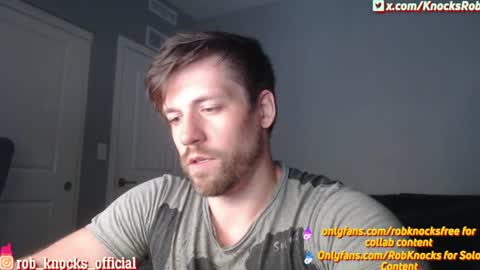 Snapshot of robknocks chatting on June 20, 2026, 10:01 pm Rob Knocks online show from June 20, 2026, 10:01 pm