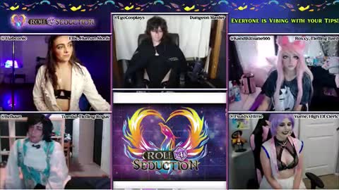 Roll For Seduction online show from March 26, 2026, 11:43 pm