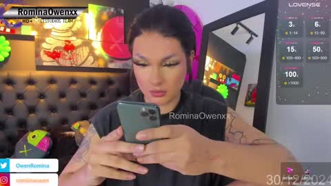 ROMINA OWEN online show from December 30, 2024, 8:10 am