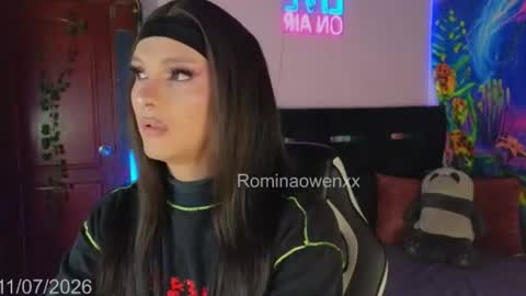 ROMINA OWEN online show from July 11, 2026, 9:56 am