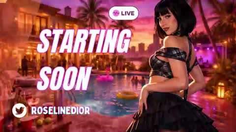 Lyla OF roselinedior online show from June 24, 2026, 3:00 pm