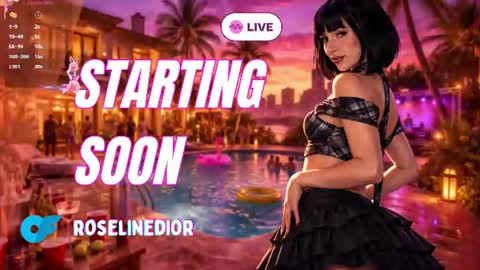 Lyla OF roselinedior online show from July 14, 2026, 3:18 pm