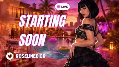 Lyla OF roselinedior online show from July 29, 2026, 4:05 pm