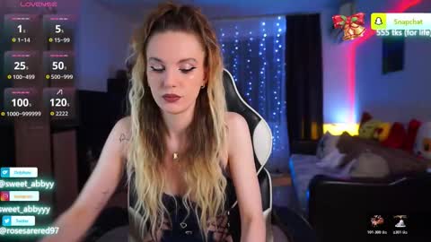 Abbygail online show from December 17, 2025, 9:10 pm