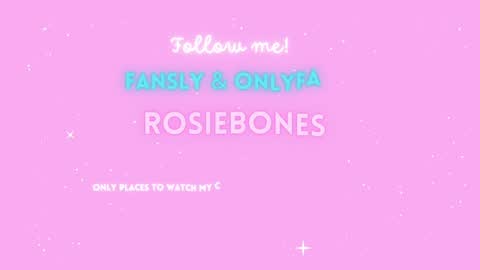 Rosie Bones online show from December 2, 2024, 6:43 pm