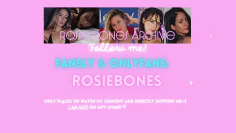 Rosie Bones online show from December 11, 2024, 8:18 pm