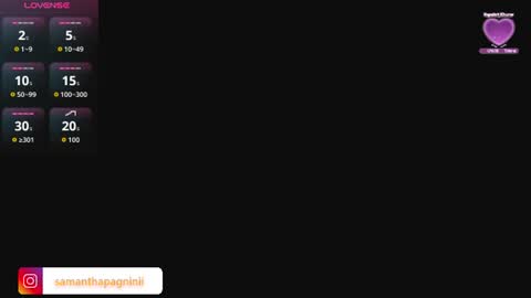 samantha_pagnini online show from July 5, 2026, 3:02 am