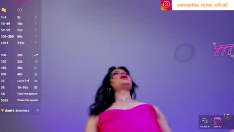 Snapshot of samantha_rolon chatting on May 15, 2026, 2:40 am Samatha online show from May 15, 2026, 2:40 am
