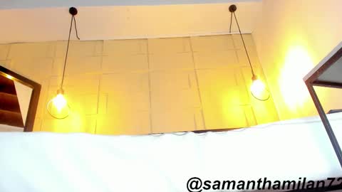 Snapshot of samanthamilan chatting on February 19, 2026, 10:33 am Alejandra online show from February 19, 2026, 10:33 am