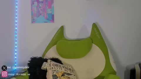 Snapshot of sammy_devinne chatting on January 10, 2026, 9:30 pm sammy devinne online show from January 10, 2026, 9:30 pm