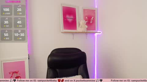 Snapshot of sampuckettbaby chatting on January 15, 2025, 6:29 pm sampuckettbaby online show from January 15, 2025, 6:29 pm