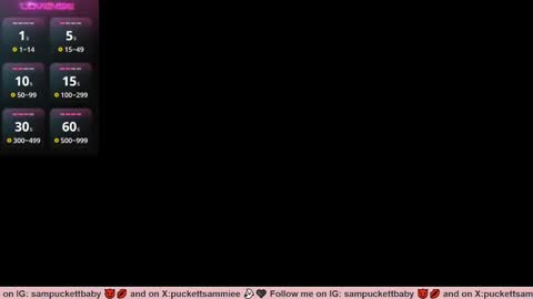 Snapshot of sampuckettbaby chatting on February 18, 2025, 5:53 pm sampuckettbaby online show from February 18, 2025, 5:53 pm